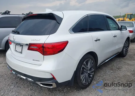 2020 Acura Mdx Technology Package из США, поврежденный, VIN 5J8YD4H59LL006527